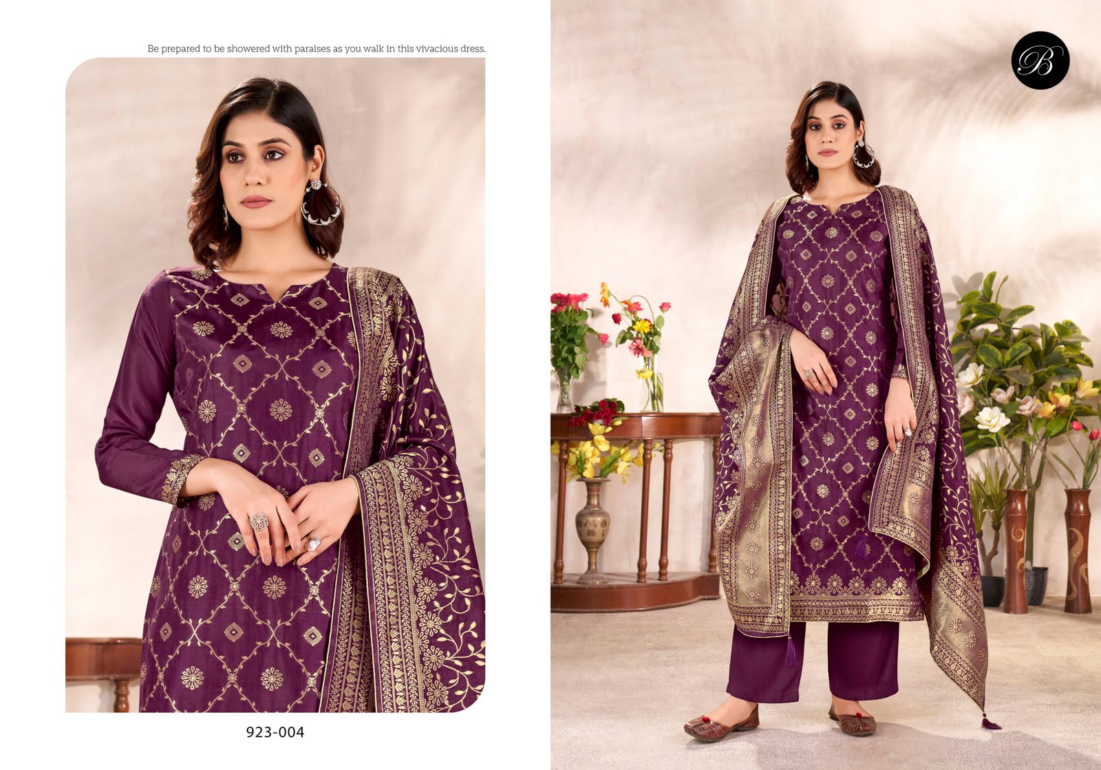 Belliza Rumi Vol 2 Viscose Silk With Jacquard Dress Material Collection Wholesale 7 Buy Belliza Rumi Vol 2 Viscose Silk With Jacquard Dress Material Collection Wholesale 2026