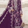 Bilqis B 243 A To E Faux Georgette With Embroidered Pakistani Salwar Kameez Wholesale