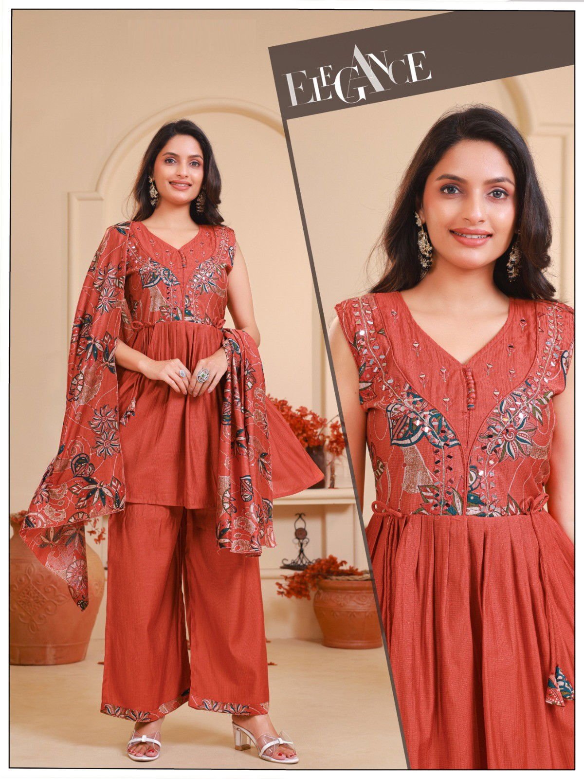 Naisha K 572 Berlin With Printed Top Bottom And Dupatta Collection Wholesale 8 Naisha K 572 Berlin With Printed Top Bottom And Dupatta Collection Wholesale