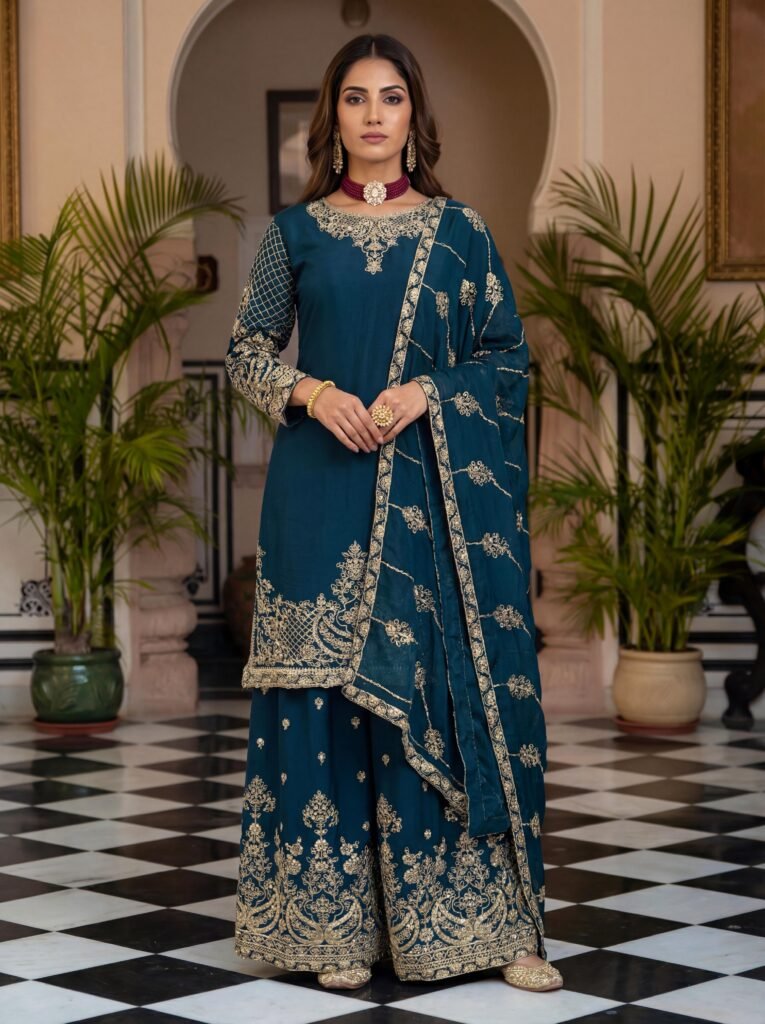 Beautiful Dv 5160 Designer festive style with these stunning embroidered sharara suits Collection Wholesale 2026