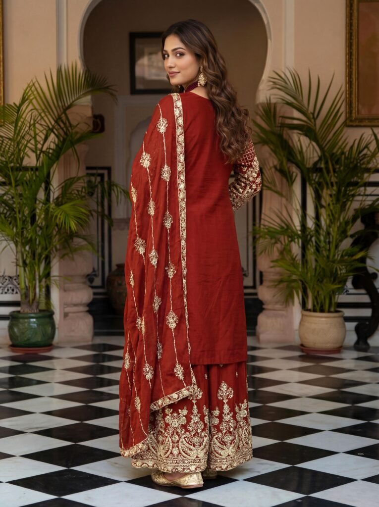 Beautiful Dv 5160 Designer festive style with these stunning embroidered sharara suits Collection Wholesale 2026