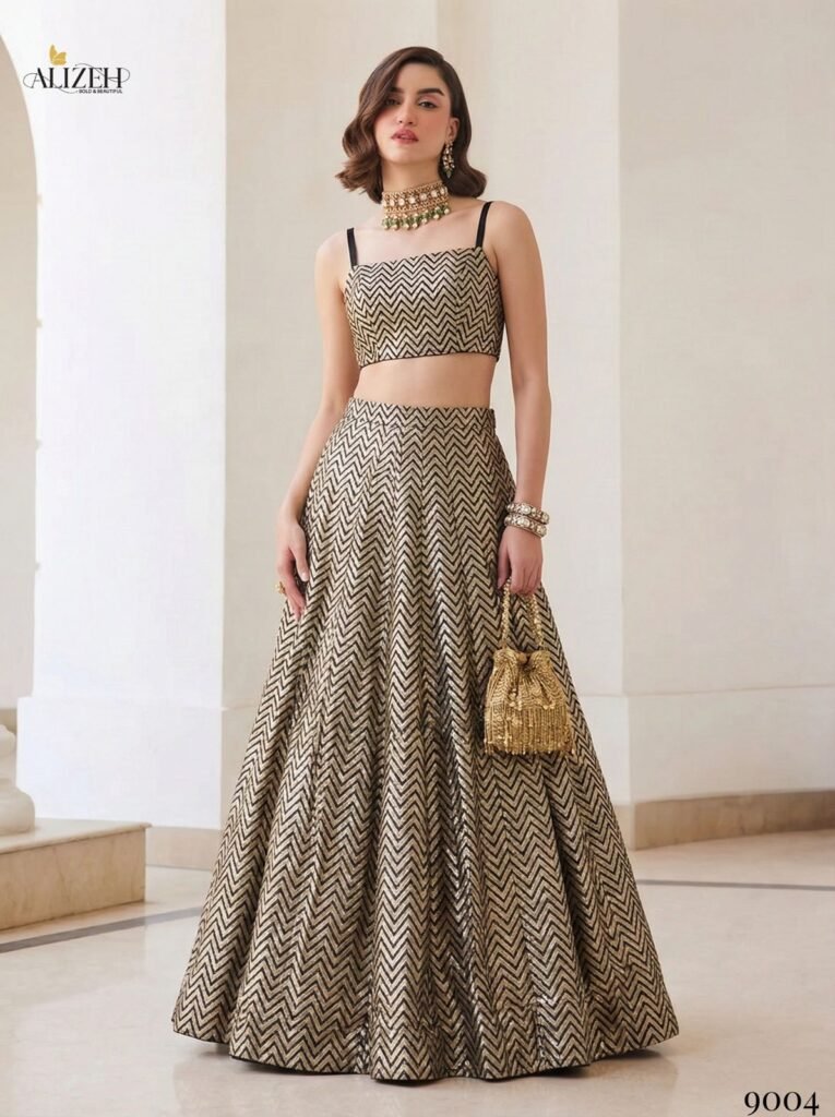 Stylish Alizeh 9004 And 9005 Silk Stylish Wear Lehenga Choli Collection Wholesale 2026