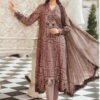 Alzohaib Az 1454 And 1455 Chiffon Dupatta Cotton Paksitani Salwar Kameez Wholesale