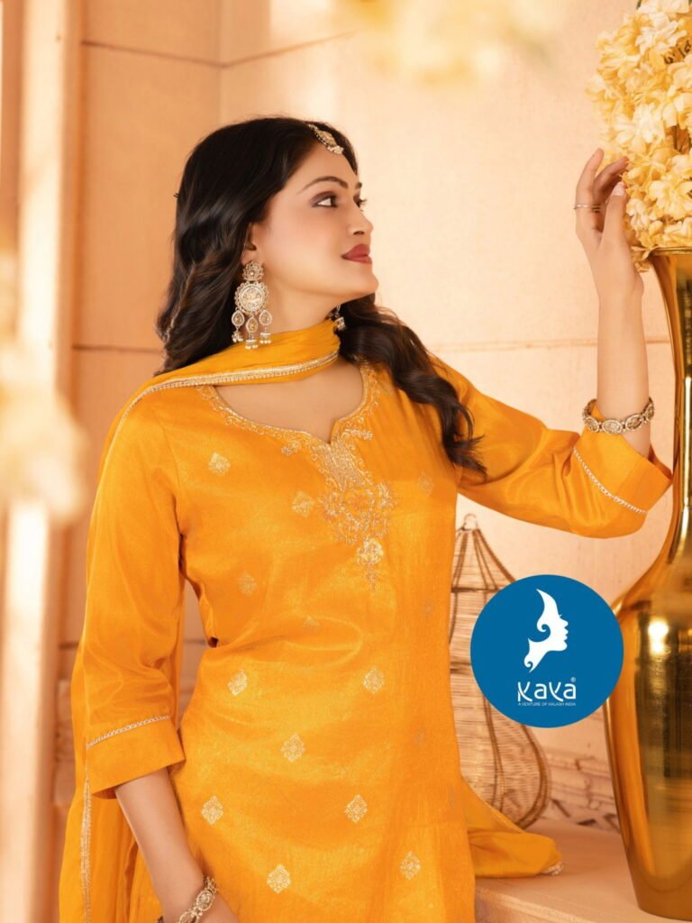 Buy Kaya Alka Viscose Jacquard With Work Kurti Pant And Dupatta Collection Wholesale 2026