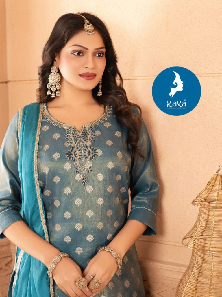 Buy Kaya Alka Viscose Jacquard With Work Kurti Pant And Dupatta Collection Wholesale 2026