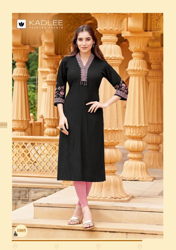 Beautiful Kadlee Ladlee Vol 2 Rayon With Thread Work Kurti Collection Wholesale 2026