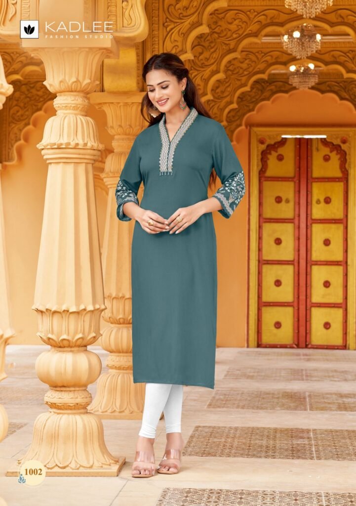 Beautiful Kadlee Ladlee Vol 2 Rayon With Thread Work Kurti Collection Wholesale 2026