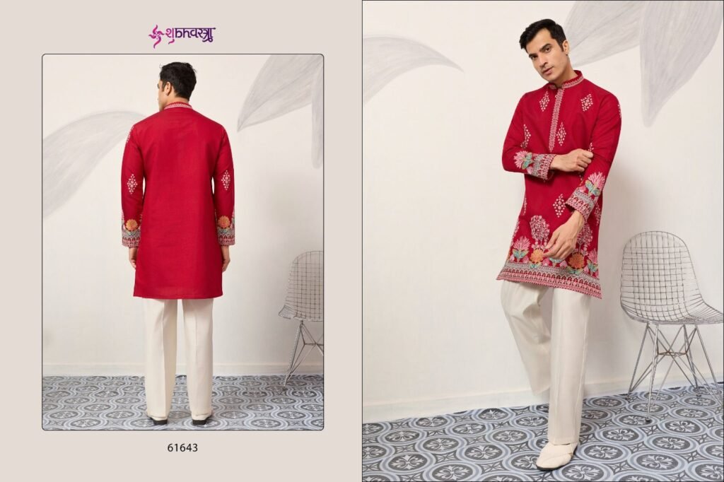 Latest Shubhvastra The Grand Kurta Viscose Silk Thread Work Kurta And Pant Collection Wholesale 2026