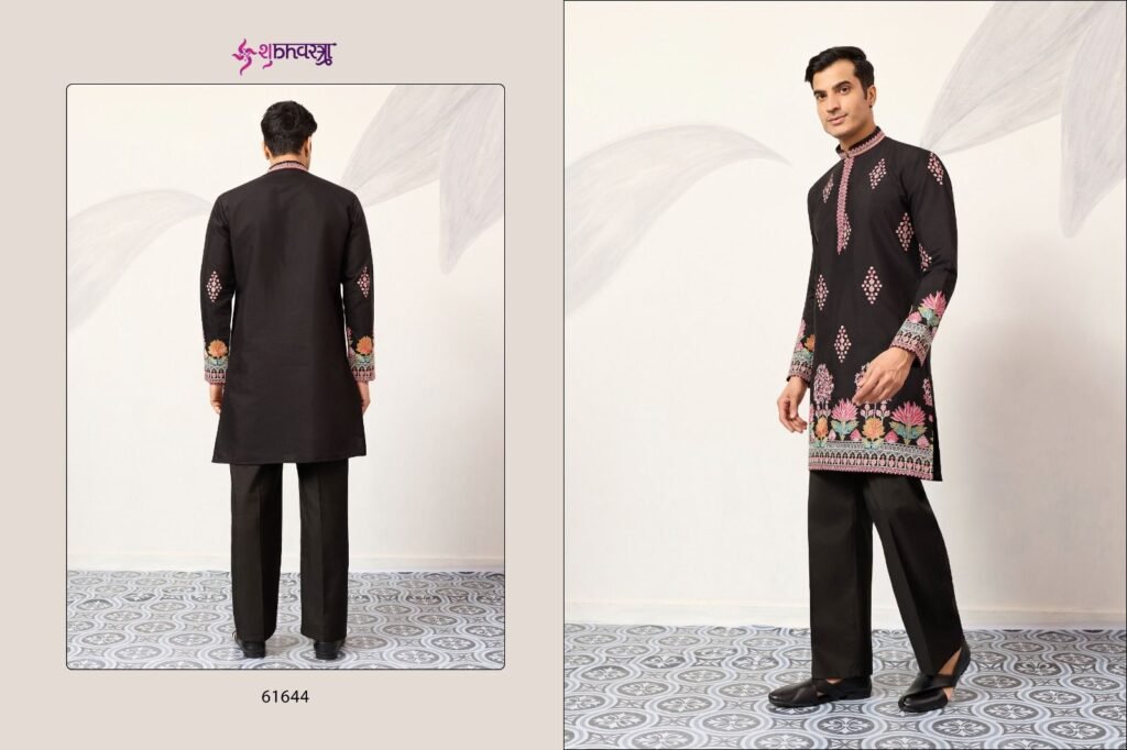 Latest Shubhvastra The Grand Kurta Viscose Silk Thread Work Kurta And Pant Collection Wholesale 2026