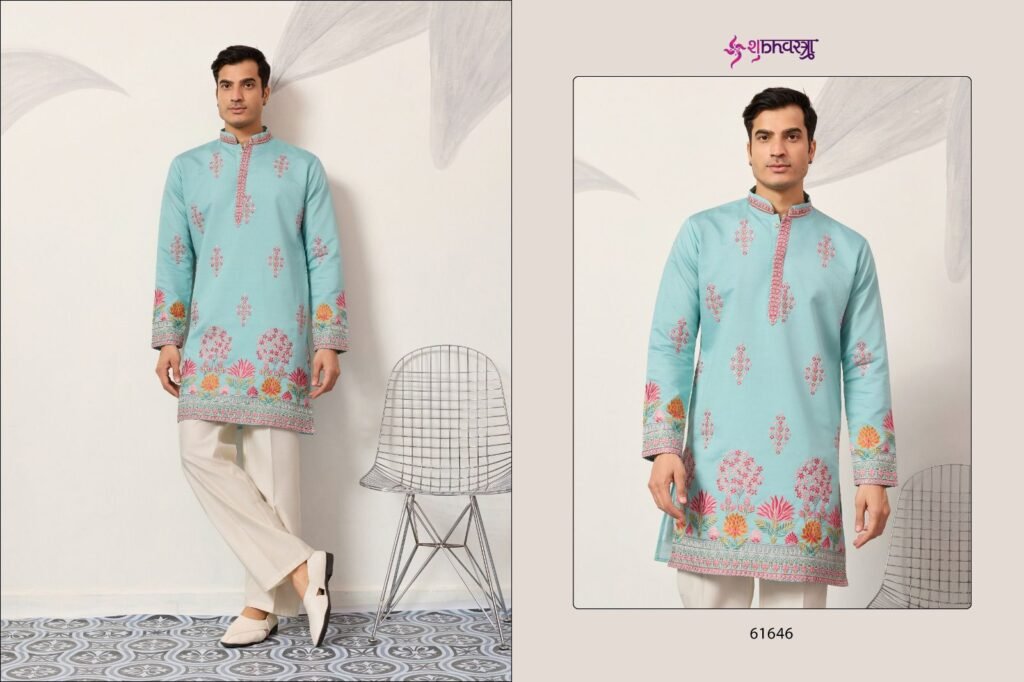 Latest Shubhvastra The Grand Kurta Viscose Silk Thread Work Kurta And Pant Collection Wholesale 2026