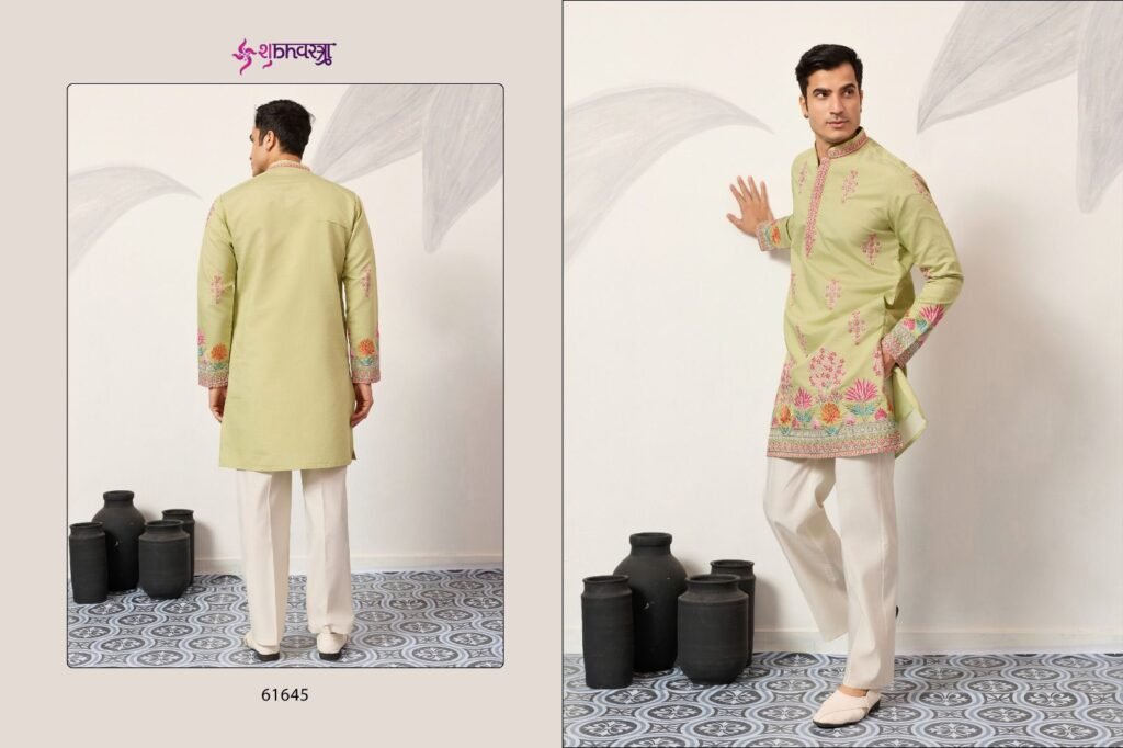 Latest Shubhvastra The Grand Kurta Viscose Silk Thread Work Kurta And Pant Collection Wholesale 2026
