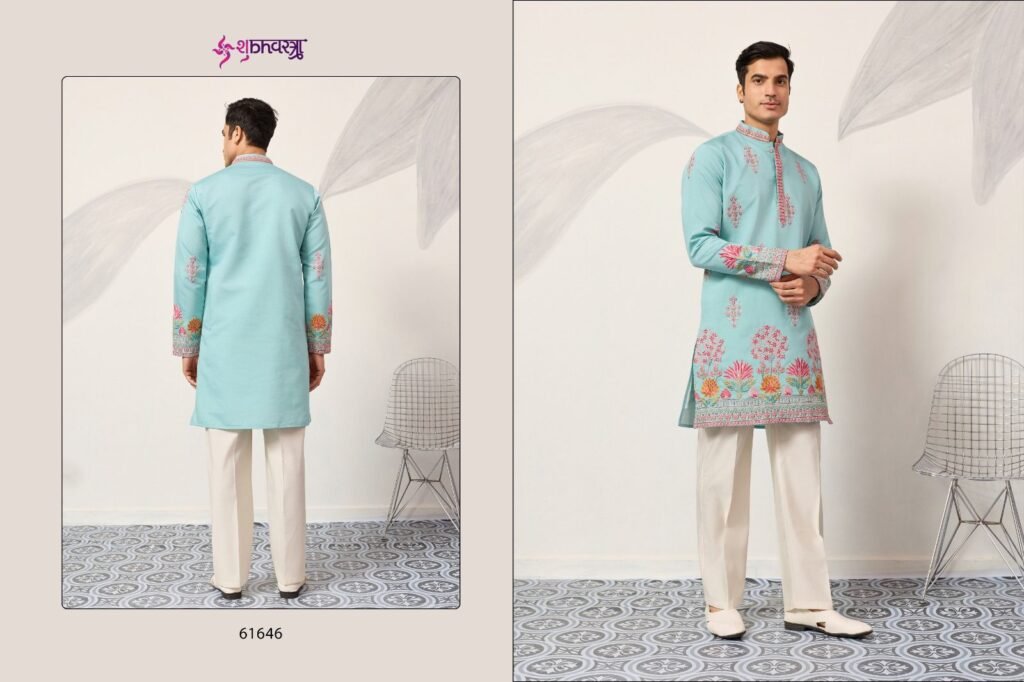 Latest Shubhvastra The Grand Kurta Viscose Silk Thread Work Kurta And Pant Collection Wholesale 2026