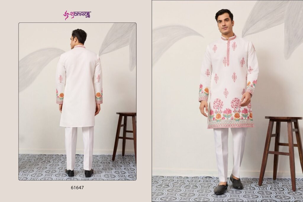 Latest Shubhvastra The Grand Kurta Viscose Silk Thread Work Kurta And Pant Collection Wholesale 2026