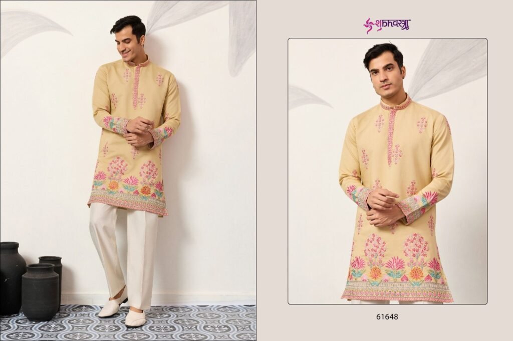 Latest Shubhvastra The Grand Kurta Viscose Silk Thread Work Kurta And Pant Collection Wholesale 2026