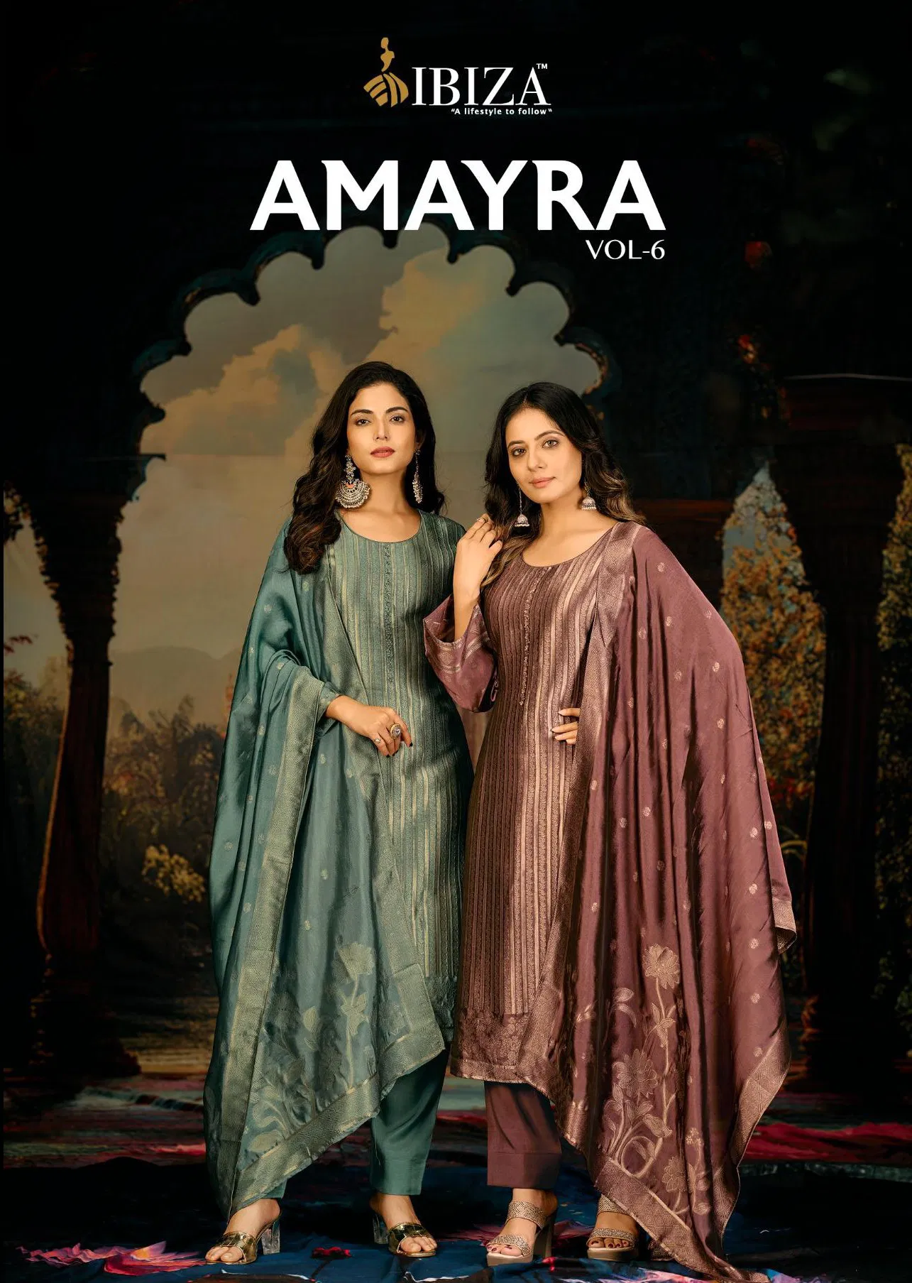 Ibiza Amayra Vol 6 Banglory Silk With Handwork Salwar Kameez Wholesale