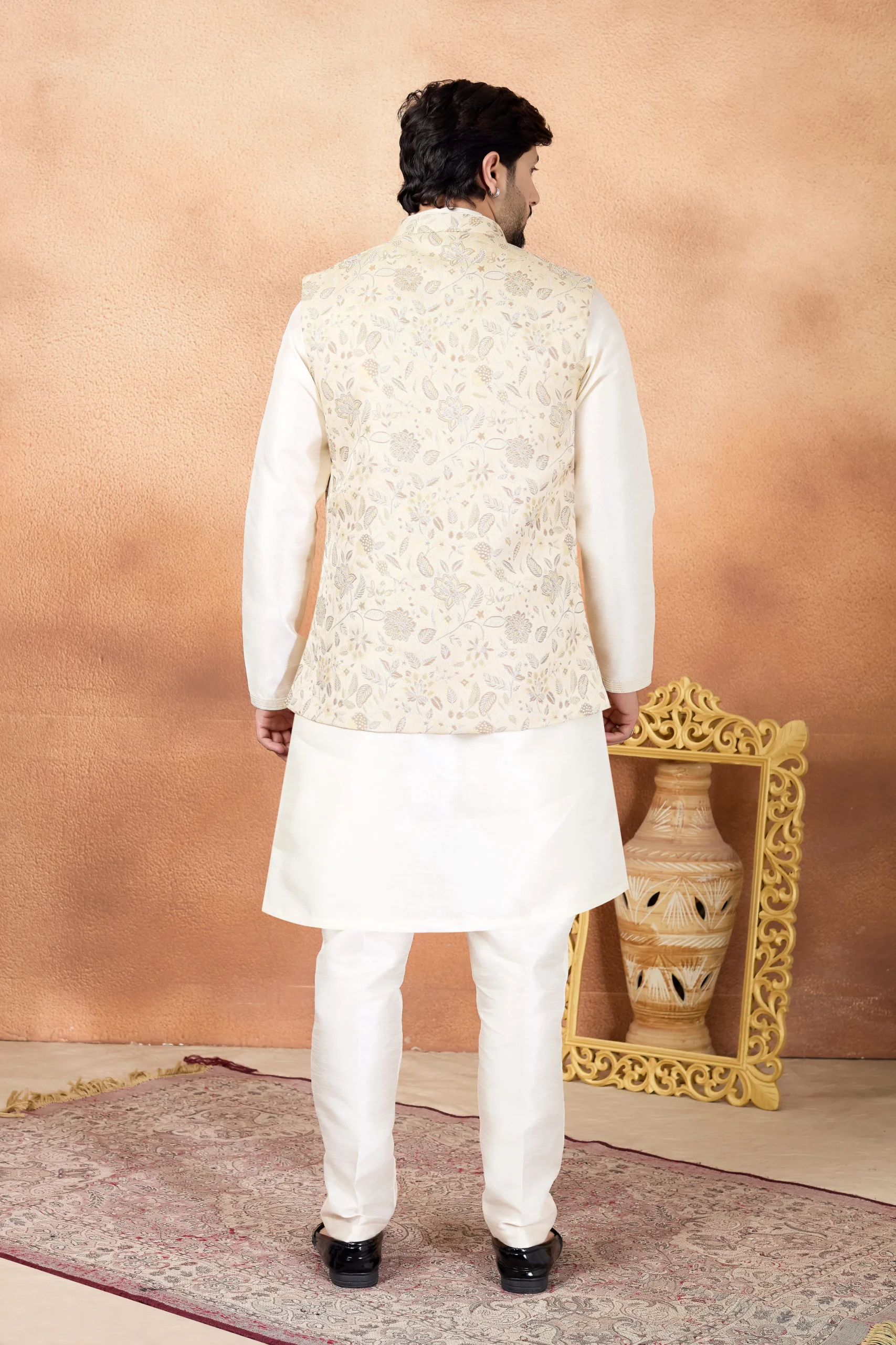 Sumi 4431 To 4433 Jaquard 3 Piece Kurta Jacket Set Collection Wholesale 5 Latest Sumi 4431 To 4433 Jaquard 3 Piece Kurta Jacket Set Collection Wholesale 2026