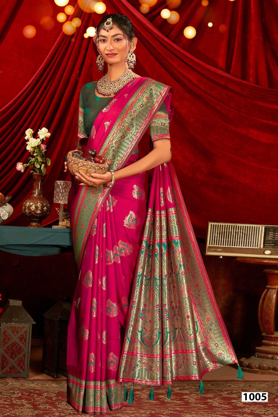 Saroj Avantika Silk Saroski Vol 2 Silk Saree Collection Wholesale 8 Saroj Avantika Silk Saroski Vol 2 Silk Saree Collection Wholesale