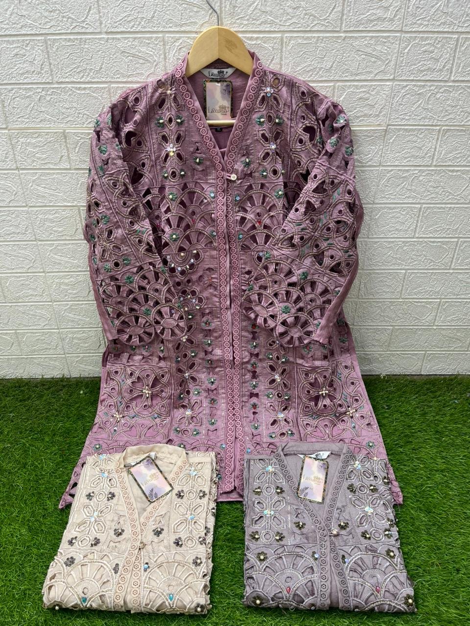 Luxury Pret 1525 Tunic Stylist & Pant Collection Wholesale 8 Stylish Luxury Pret 1525 Tunic Stylist & Pant Collection Wholesale 2026