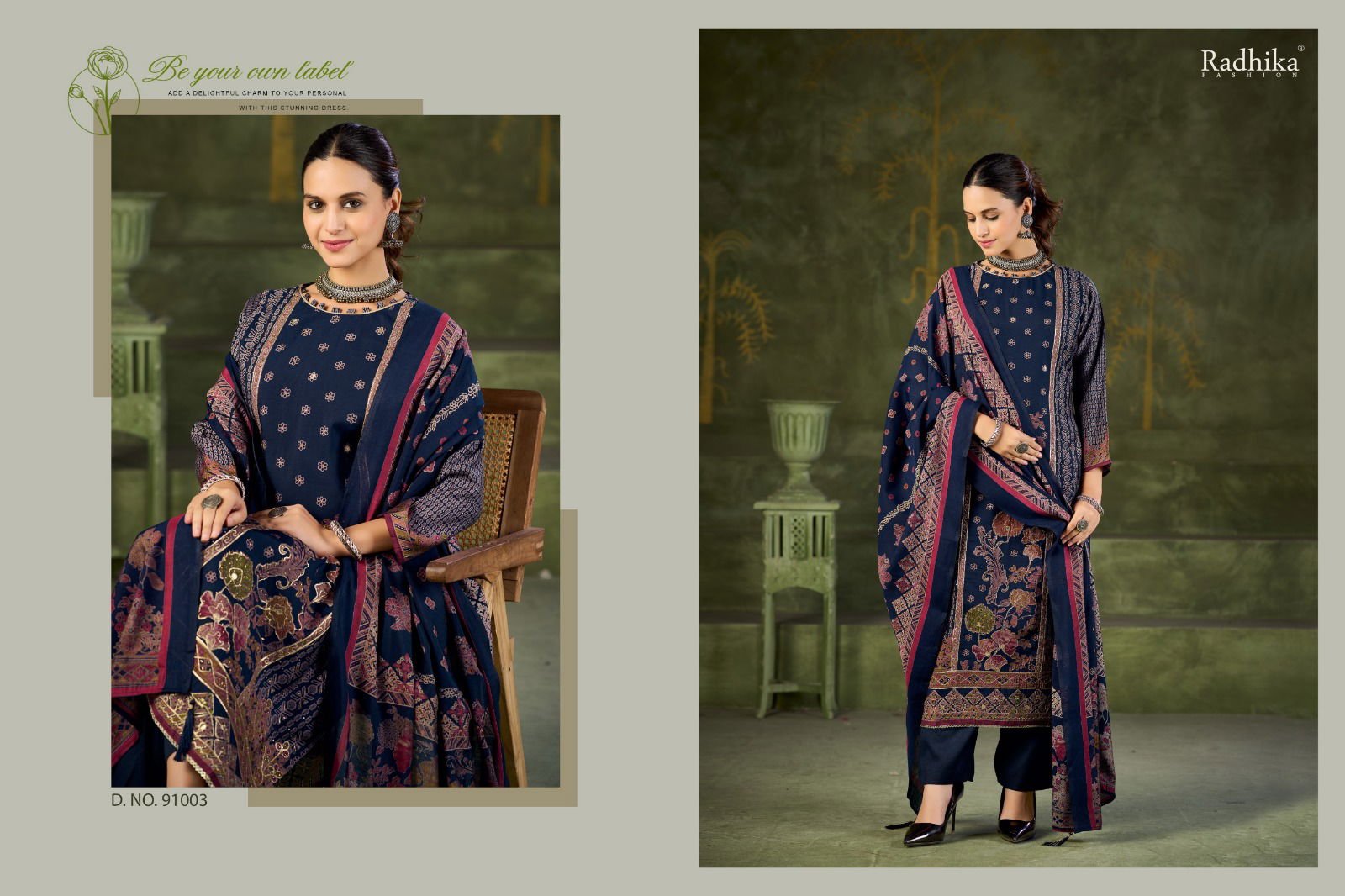 Radhika Azara Beauty Silk Vol 9 Modal Muslin Print Dress Material Wholesale 6 Radhika Azara Beauty Silk Vol 9 Modal Muslin Print Dress Material Wholesale