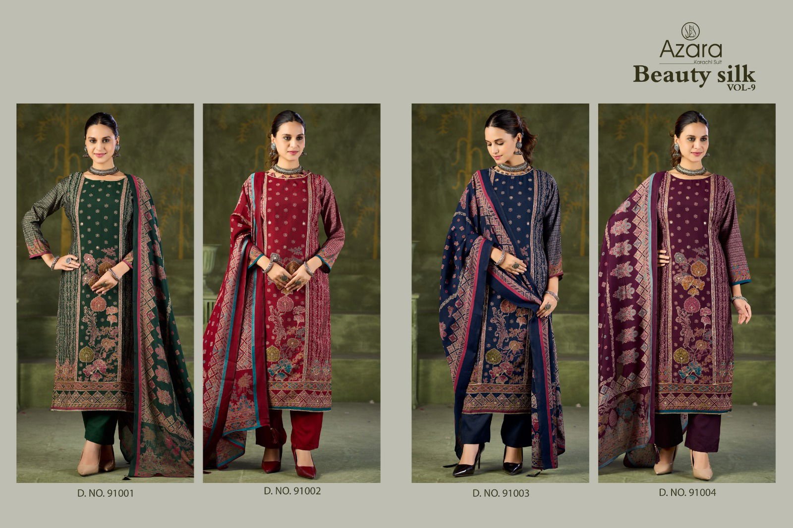 Radhika Azara Beauty Silk Vol 9 Modal Muslin Print Dress Material Wholesale 8 Radhika Azara Beauty Silk Vol 9 Modal Muslin Print Dress Material Wholesale