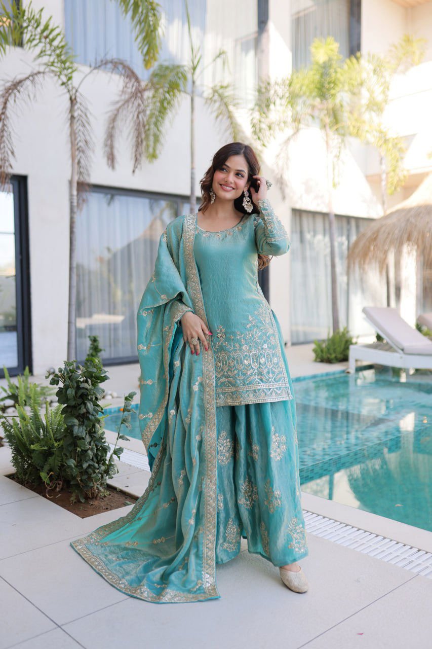 Lw 9320 Fandy Crush Embroidered Sharara Collection Wholesale 7 Latest Lw 9320 Fandy Crush Embroidered Sharara Collection Wholesale 2026