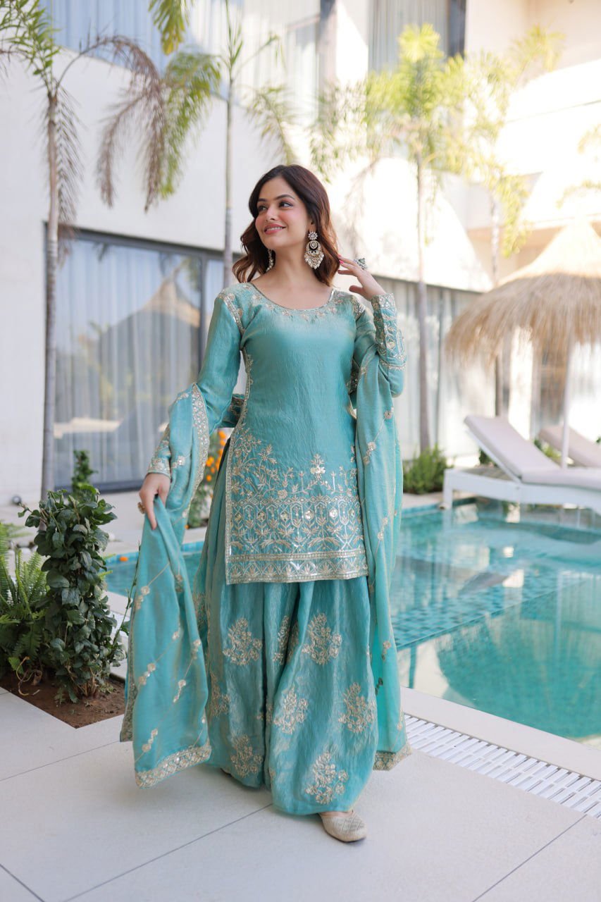 Lw 9320 Fandy Crush Embroidered Sharara Collection Wholesale 8 Latest Lw 9320 Fandy Crush Embroidered Sharara Collection Wholesale 2026