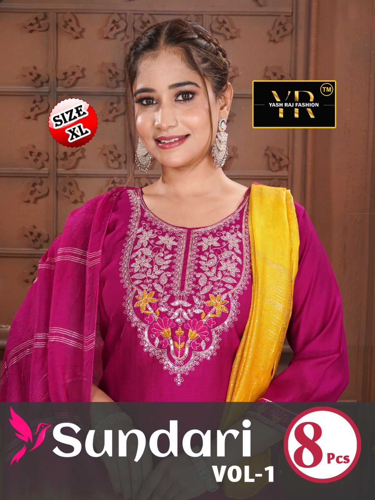 Sundari Vol 1 New Heavy Vatican Designer Kurti Set Collection Wholesale