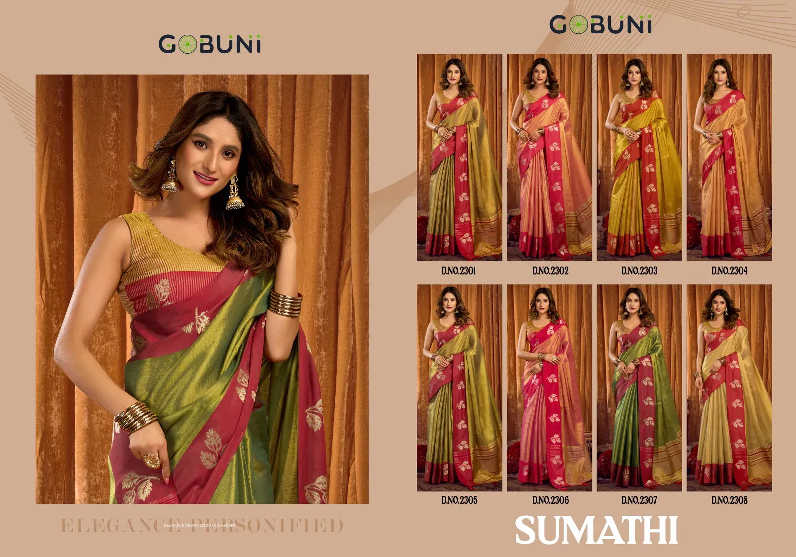 Gobuni Sumathi Soft Tissue Traditional Wear Saree Collection Wholesale 11 Buy Gobuni Sumathi Soft Tissue Traditional Wear Saree Collection Wholesale 2026