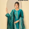 Ibiza Indra Banglory Silk Jacquard With Handwork Salwar Kameez Collection Wholesale