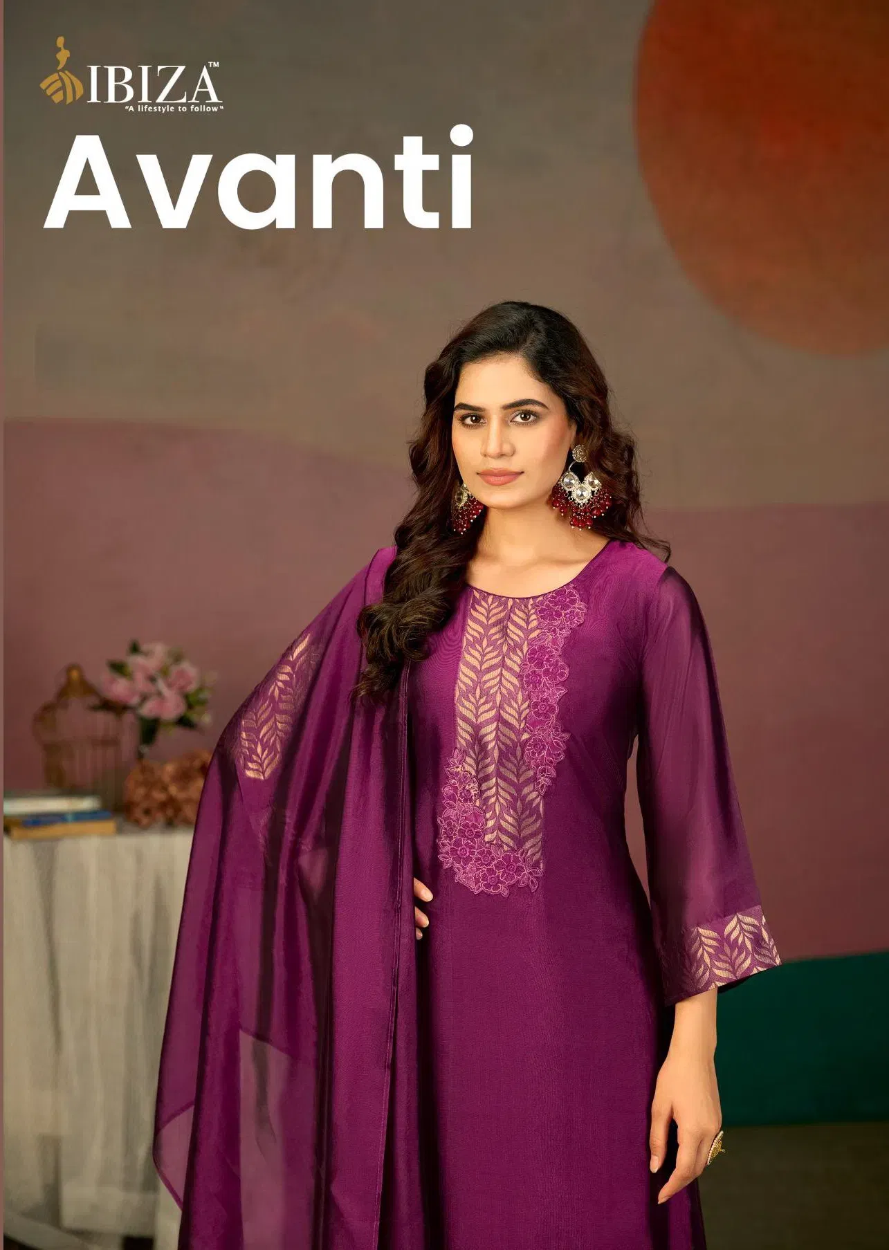 Ibiza Avanti Banglory Silk Jacquard With Work Salwar Kameez Collection Wholesale