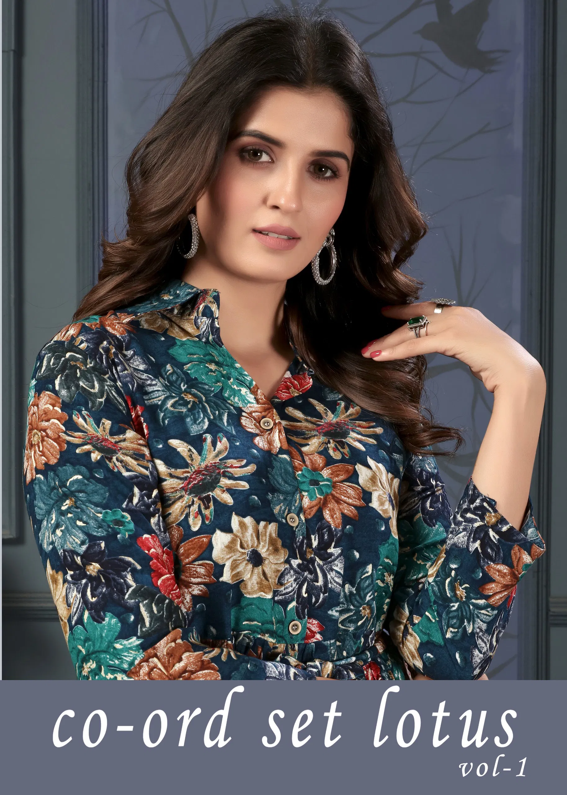 Moksh Co ord Set Lotus Vol 1  Readymade Set Collection Wholesale