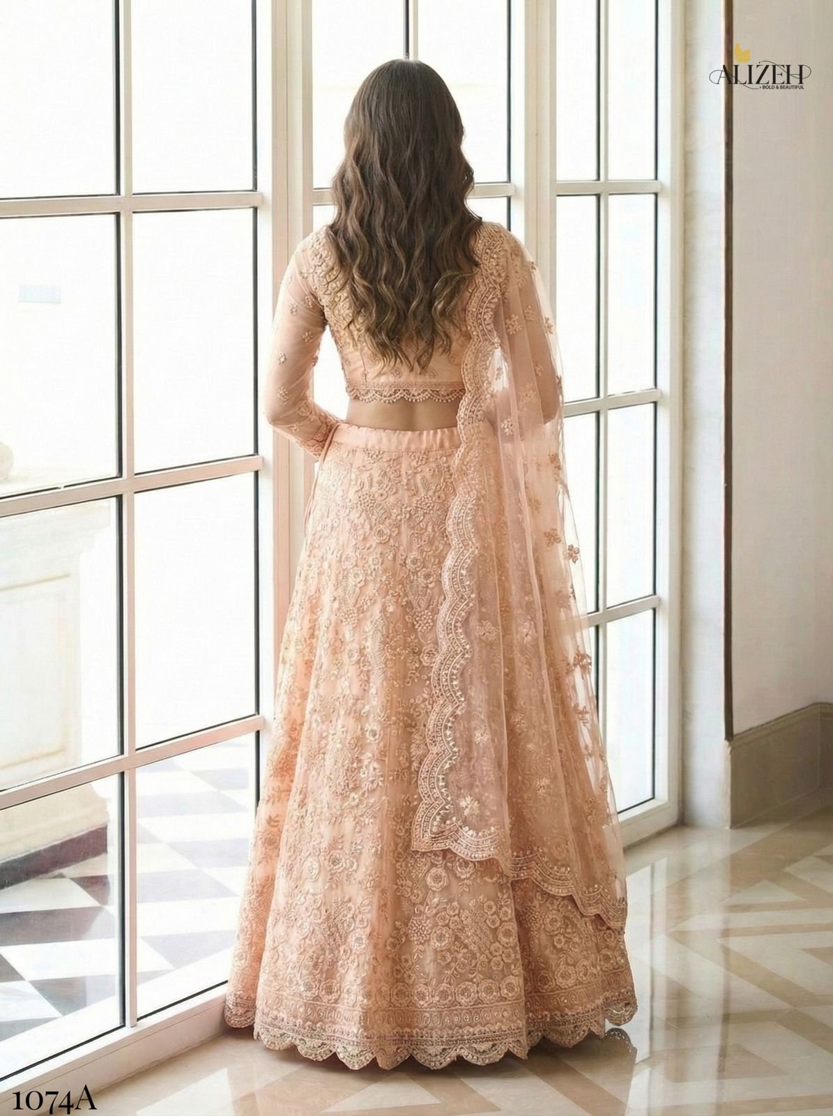 Alizeh Bridal Heritage 1074 Colours Butterfly Net Designer Lehenga Choli Collection Wholesale 6 Latest Alizeh Bridal Heritage 1074 Colours Butterfly Net Designer Lehenga Choli Collection Wholesale 2026