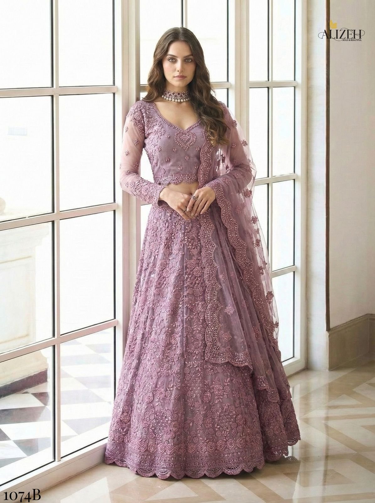 Alizeh Bridal Heritage 1074 Colours Butterfly Net Designer Lehenga Choli Collection Wholesale 7 Latest Alizeh Bridal Heritage 1074 Colours Butterfly Net Designer Lehenga Choli Collection Wholesale 2026