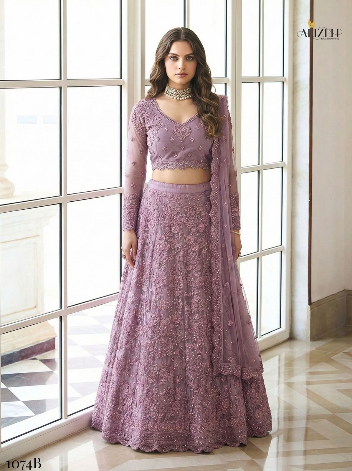Alizeh Bridal Heritage 1074 Colours Butterfly Net Designer Lehenga Choli Collection Wholesale 8 Latest Alizeh Bridal Heritage 1074 Colours Butterfly Net Designer Lehenga Choli Collection Wholesale 2026