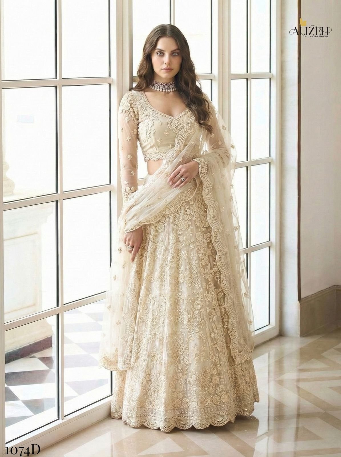 Alizeh Bridal Heritage 1074 Colours Butterfly Net Designer Lehenga Choli Collection Wholesale 10 Latest Alizeh Bridal Heritage 1074 Colours Butterfly Net Designer Lehenga Choli Collection Wholesale 2026