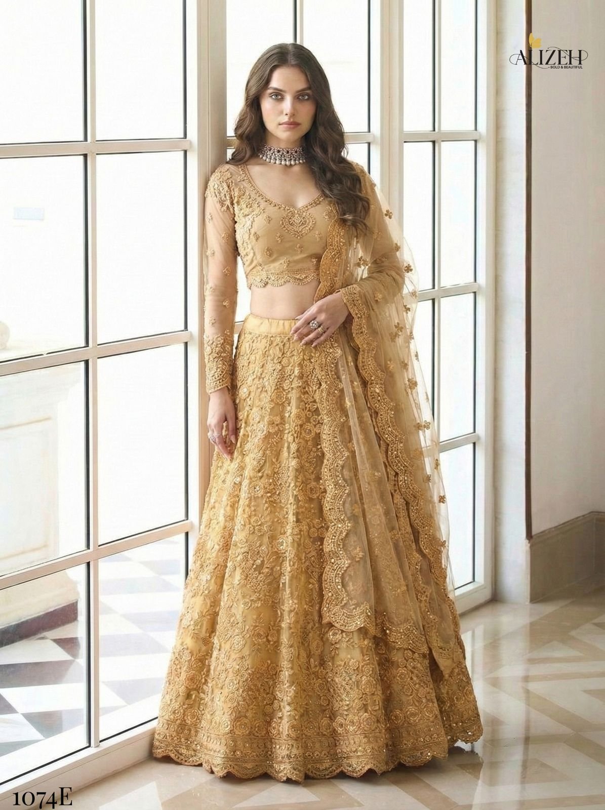 Alizeh Bridal Heritage 1074 Colours Butterfly Net Designer Lehenga Choli Collection Wholesale 13 Latest Alizeh Bridal Heritage 1074 Colours Butterfly Net Designer Lehenga Choli Collection Wholesale 2026