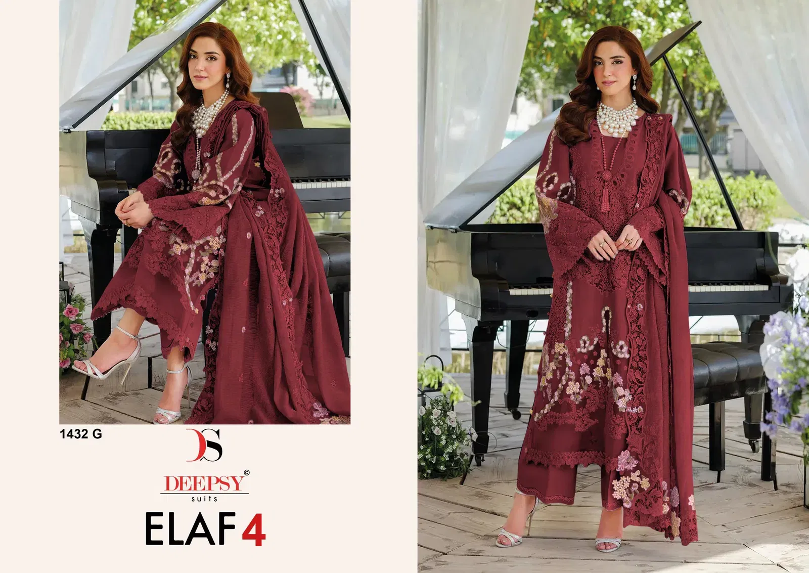Deepsy Elaf 1432 E To H Cotton With Embroidery Pakistani Salwar Kameez Wholesale 4 Buy Deepsy Elaf 1432 E To H Cotton With Embroidery Pakistani Salwar Kameez Wholesale 2026