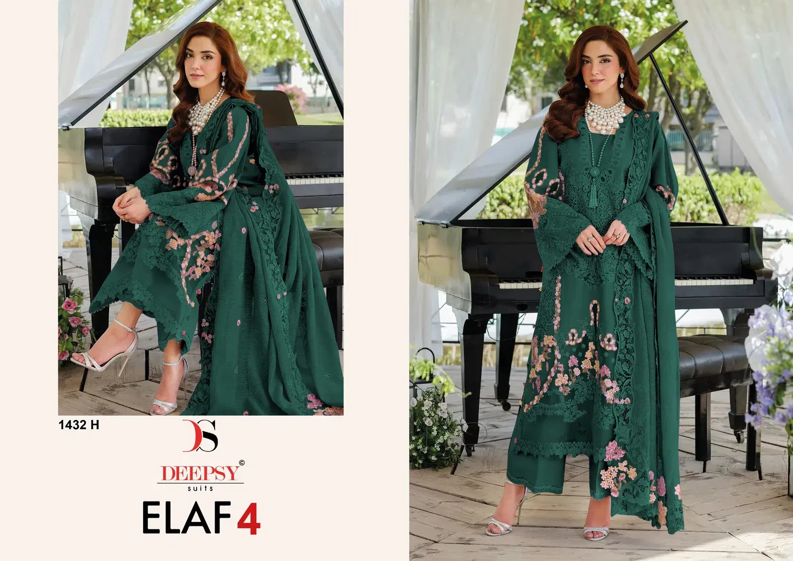 Deepsy Elaf 1432 E To H Cotton With Embroidery Pakistani Salwar Kameez Wholesale 6 Buy Deepsy Elaf 1432 E To H Cotton With Embroidery Pakistani Salwar Kameez Wholesale 2026