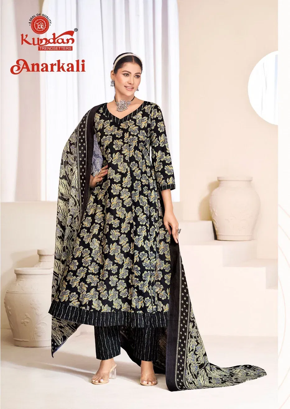 Kundan Anarkali Vol 1 Cotton Anarkali Style Kurti Pant With Dupatta Wholesale 8 Latest Kundan Anarkali Vol 1 Cotton Anarkali Style Kurti Pant With Dupatta Wholesale 2026