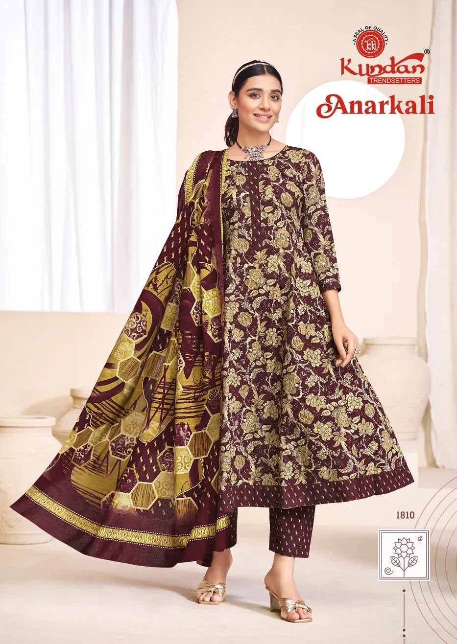 Kundan Anarkali Vol 1 Cotton Anarkali Style Kurti Pant With Dupatta Wholesale 13 Latest Kundan Anarkali Vol 1 Cotton Anarkali Style Kurti Pant With Dupatta Wholesale 2026
