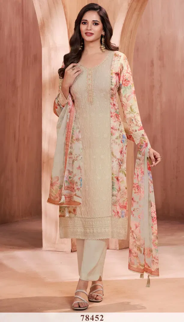 Vinay Kuleesh Pankh Silk Chiffon With Embroidery Salwar Kameez Wholesale 11 Stylish Vinay Kuleesh Pankh Silk Chiffon With Embroidery Salwar Kameez Wholesale 2026