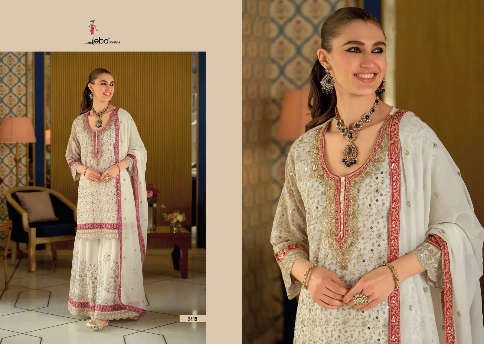 Eba Armani Vol 8 Georgette With Work Designer Salwar Kameez Wholesale 4 Latest Eba Armani Vol 8 Georgette With Work Designer Salwar Kameez Wholesale 2026