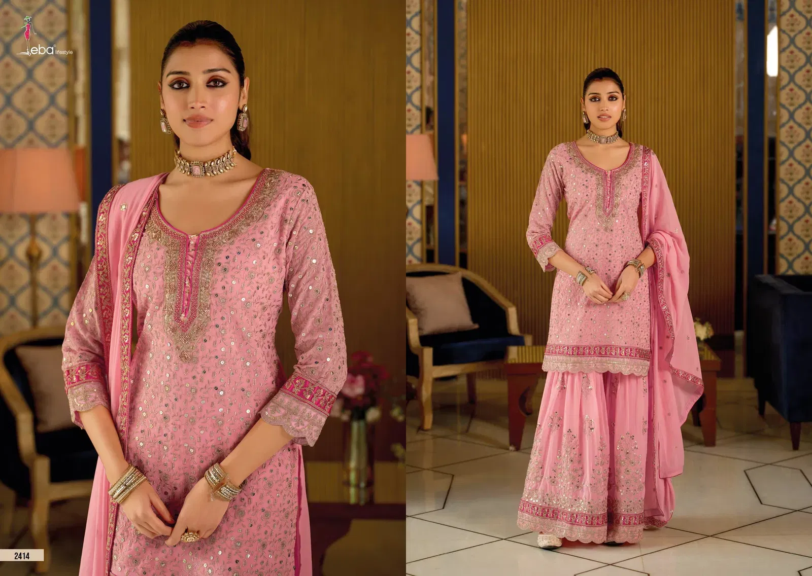 Eba Armani Vol 8 Georgette With Work Designer Salwar Kameez Wholesale 6 Latest Eba Armani Vol 8 Georgette With Work Designer Salwar Kameez Wholesale 2026