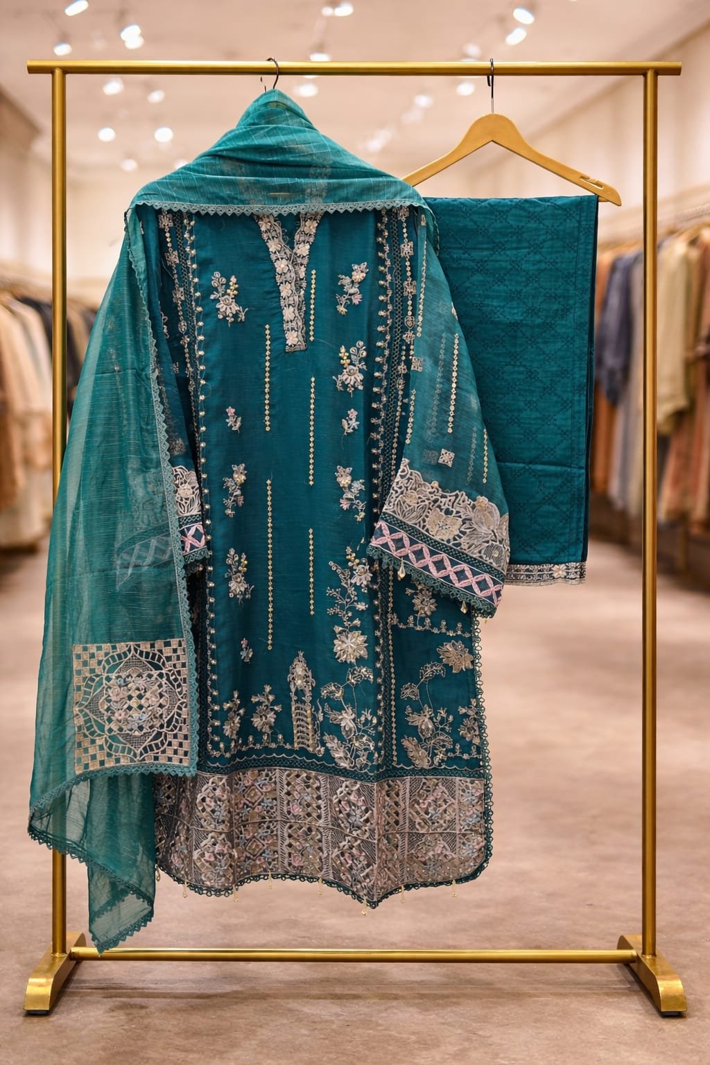 Luxury Pret LPC 326 Sifforn Orgnaza Fabric Pakistani Collection Wholesale 4 Launching Luxury Pret LPC 326 Sifforn Orgnaza Fabric Pakistani Collection Wholesale 2026