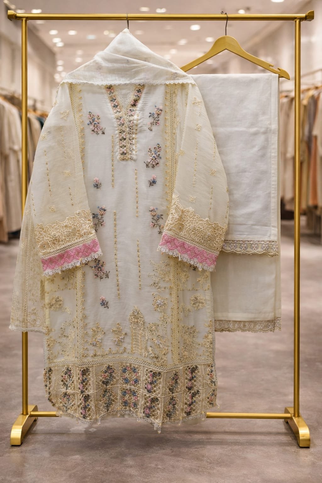 Luxury Pret LPC 326 Sifforn Orgnaza Fabric Pakistani Collection Wholesale 6 Launching Luxury Pret LPC 326 Sifforn Orgnaza Fabric Pakistani Collection Wholesale 2026