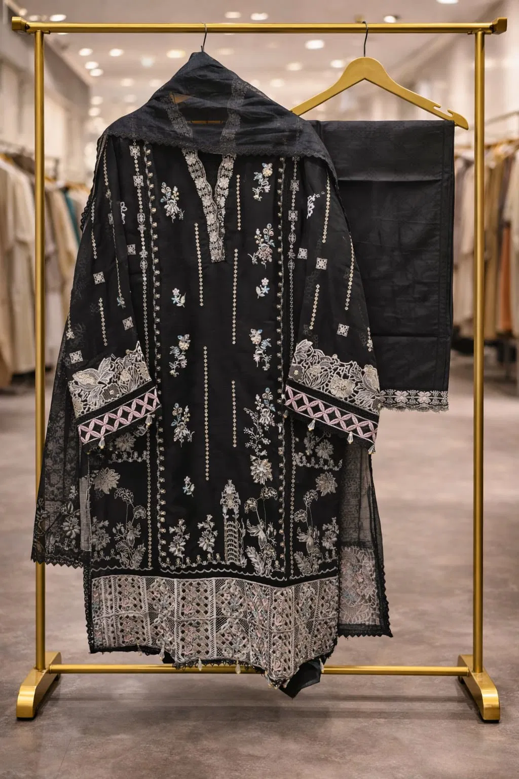 Luxury Pret LPC 326 Sifforn Orgnaza Fabric Pakistani Collection Wholesale 7 Launching Luxury Pret LPC 326 Sifforn Orgnaza Fabric Pakistani Collection Wholesale 2026