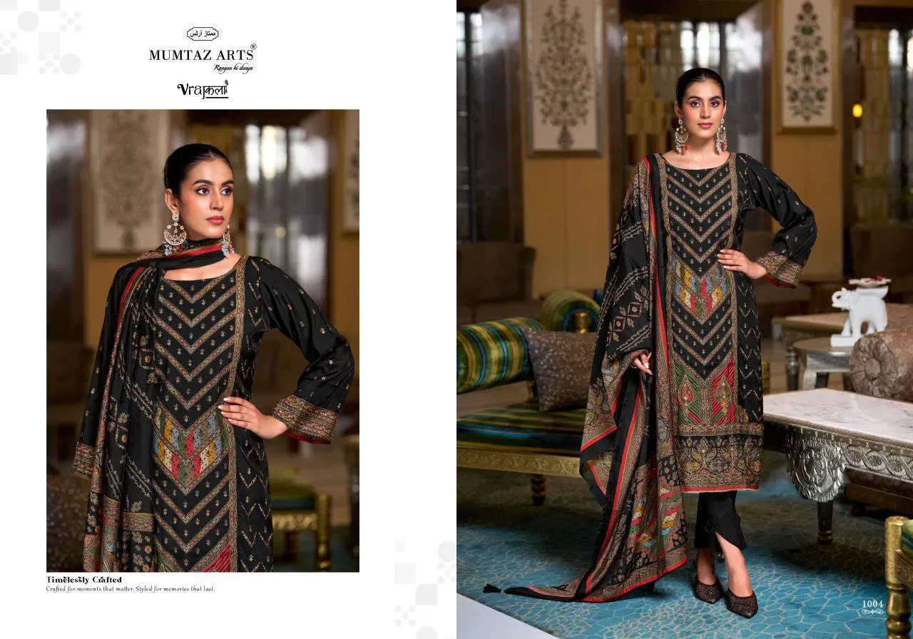 Mumtaz Akshithi Viscose Modal With Printed Handwork Dress Material Wholesale 6 Beautiful Mumtaz Akshithi Viscose Modal With Printed Handwork Dress Material Wholesale 2026