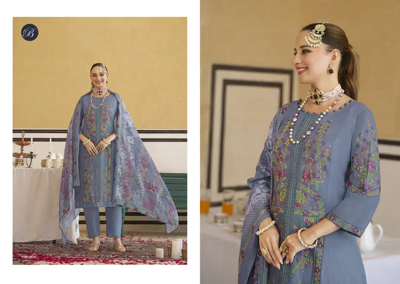Belliza Jade Ombre Starlet Vol 2 Lawn Cotton Embroidery Work Dress Material Wholesale 9 Latest Belliza Jade Ombre Starlet Vol 2 Lawn Cotton Embroidery Work Dress Material Wholesale 2026