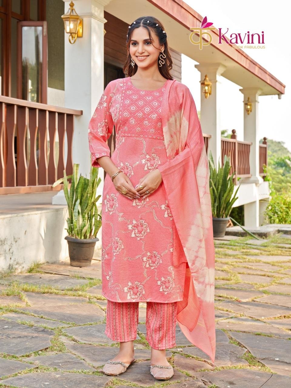 Kavini Sonam Vol 1 Capsule Foil Print Straight Cut Kurti Bottom With Dupatta Wholesale 11 Stylish Kavini Sonam Vol 1 Capsule Foil Print Straight Cut Kurti Bottom With Dupatta Wholesale 2026