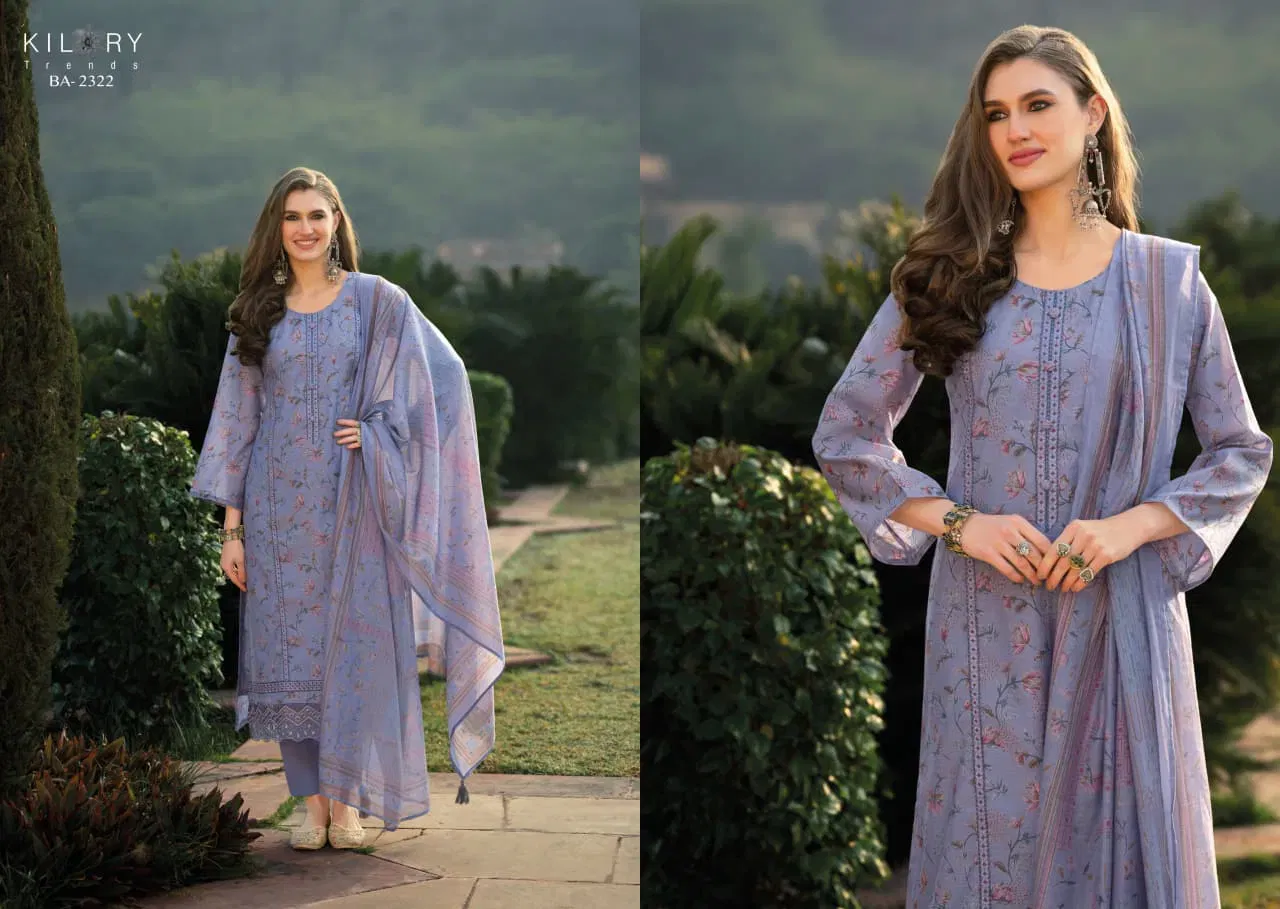 Kilory Bahaar Chanderi Digital Foil Print With Work Salwar Kameez Wholesale 8 Beautiful Kilory Bahaar Chanderi Digital Foil Print With Work Salwar Kameez Wholesale 2026